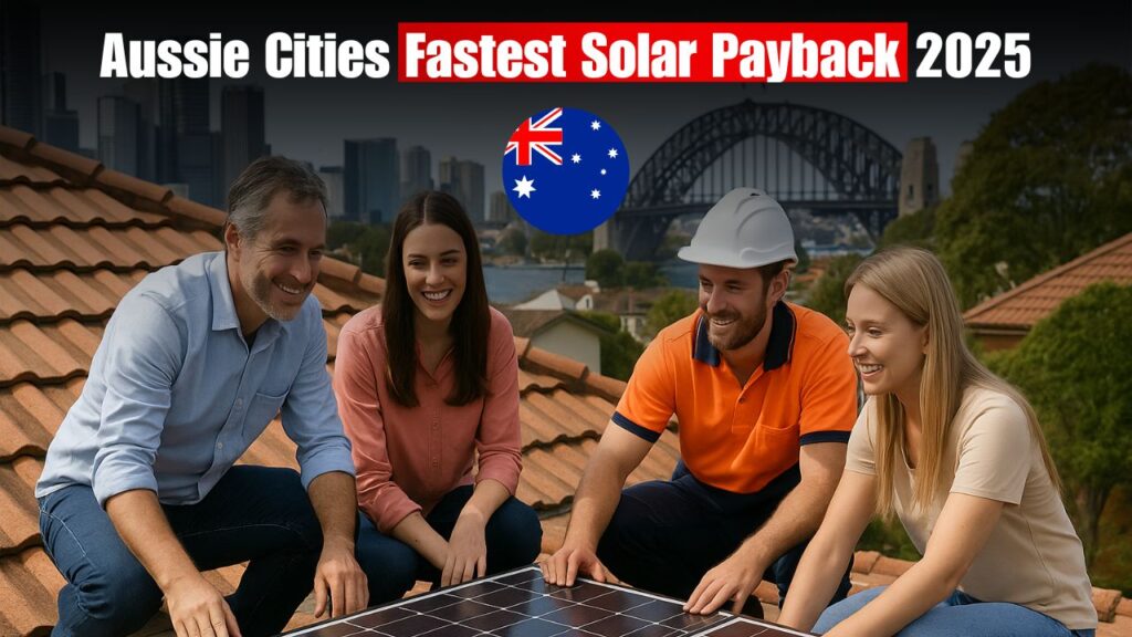 Aussie Cities Fastest Solar Payback 2025