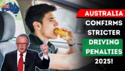 Tougher 2025 Driving Rules: Australia introduces 1,500 new penalties targeting eating/drinking/vaping in cars starting 30 October 2025
