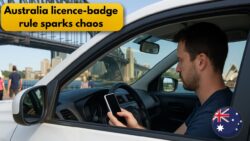 Australia Introduces 2025 Licence Badge Rule for over 62 Drivers – Enforcement Basics Fines Mounting Points and Full Exception List