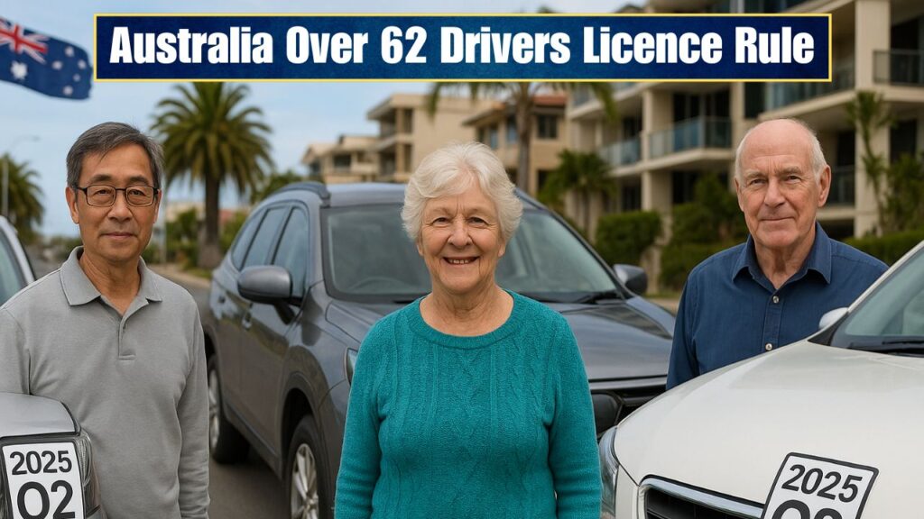Australia Rules for Over 62 Drivers in 2025