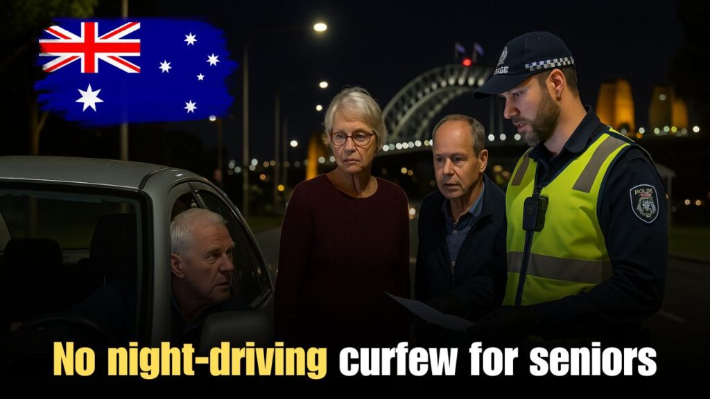 Night Driving Curfew for Seniors Over 60